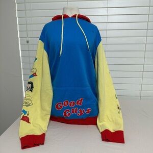 Good Guys Blue and Yellow Hoodie